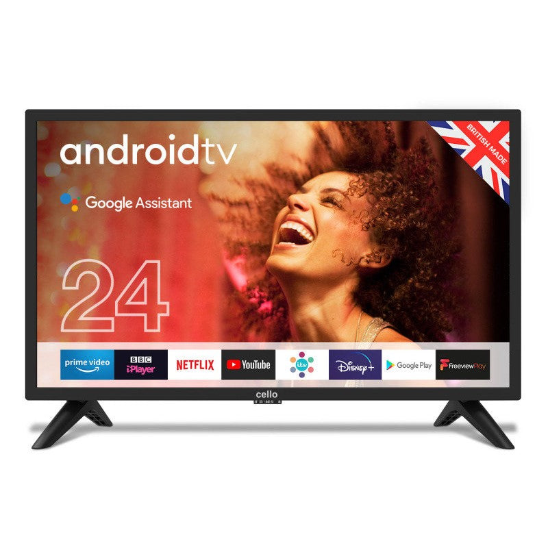 Cello C2420G 24" HD Ready Smart Android TV Grade B Preowned Collection Only