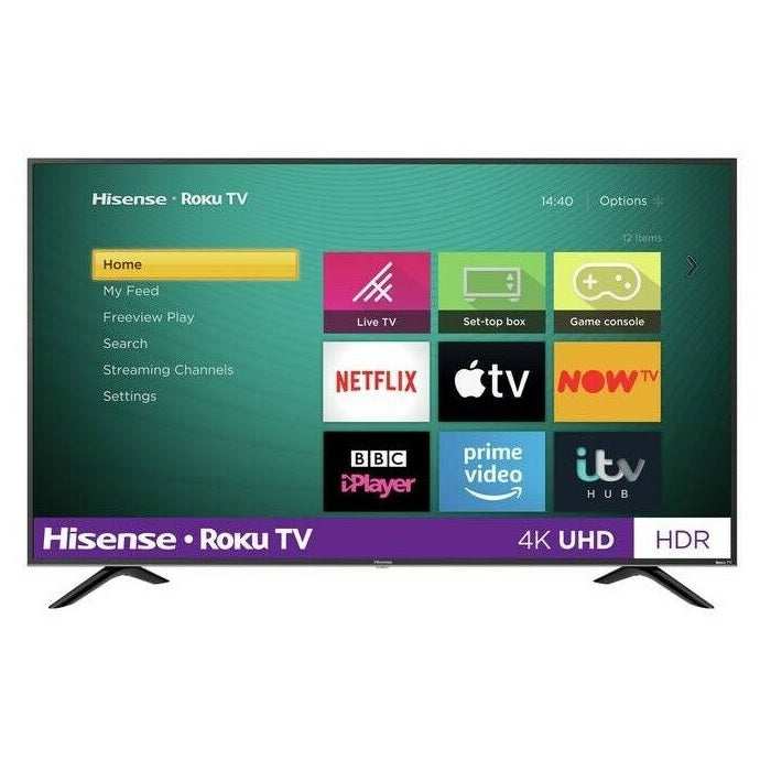 Hisense R43B7120UK 43" 4K Roku LED TV Grade B Preowned Collection Only