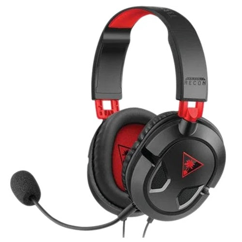 Turtle Beach Earforce Recon 50 Black and Red Wired Headset Multi-Platform Grade B Preowned