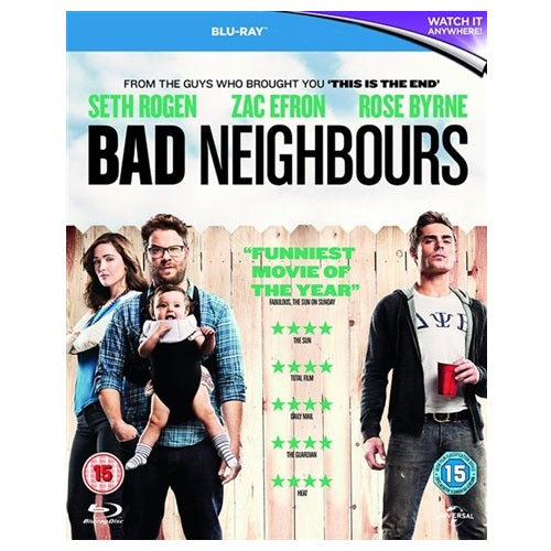 Blu-Ray - Bad Neighbours (15) 2014