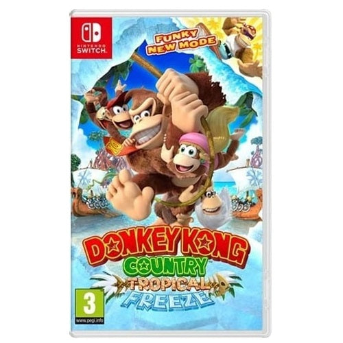 Switch - Donkey Kong Country: Tropical Freeze (3) Preowned
