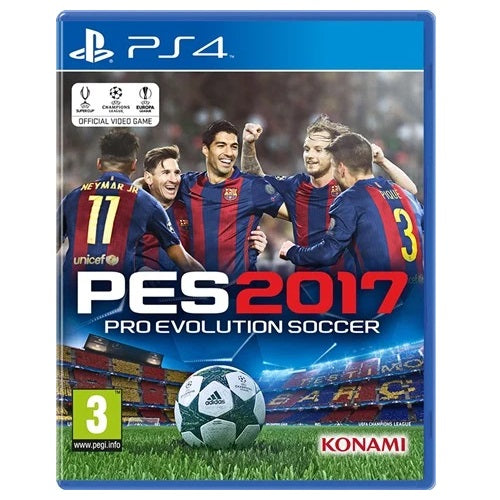 PS4 - Pro Evolution Soccer 2017 (3) Preowned