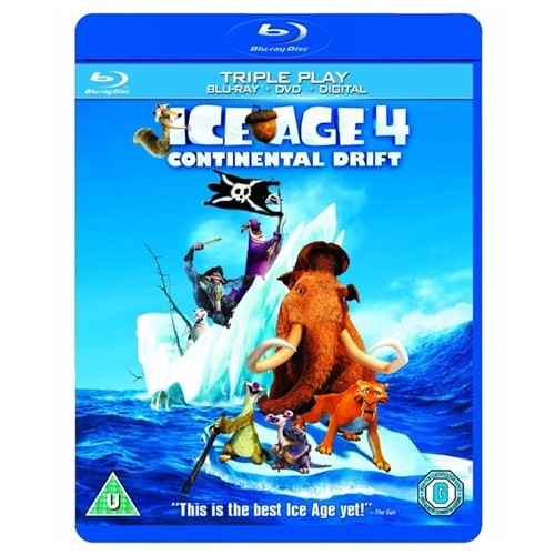 Blu-Ray - Ice Age 4 Continetal Drift (U) Preowned