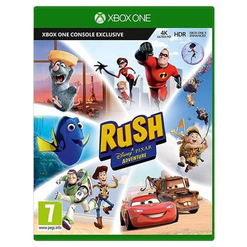 Xbox One - Rush A Disney Pixar Adventure (7) Preowned