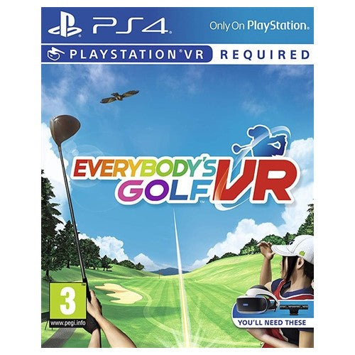 PS4 - Everybody's Golf: VR (3) Preowned