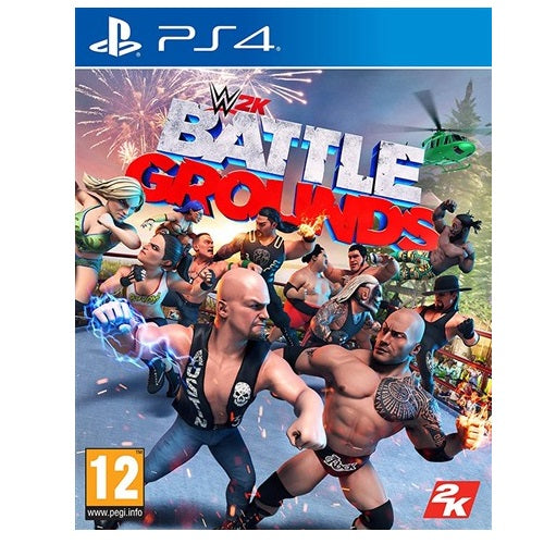 PS4 - WWE 2K Battle Grounds (12) Preowned