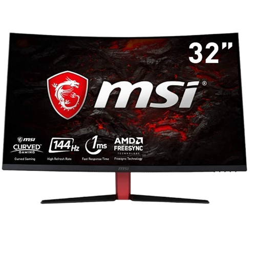 MSI Optix AG32CQ 32 Inch 144Hz 2K Curved Monitor Grade B Preowned Coll ...