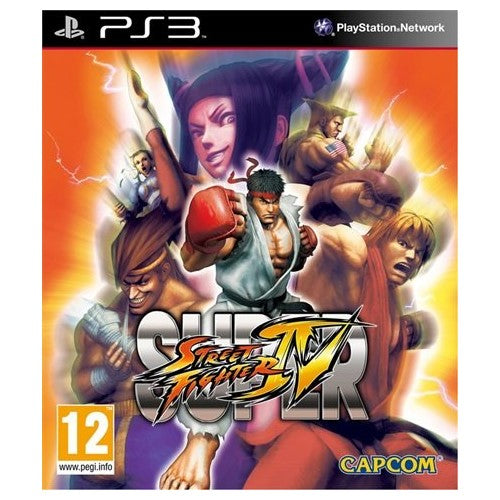 PS3 -Super Street Fighter IV (12) Preowned