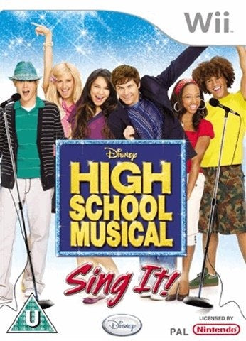 Wii - High school Musical Sing It (U) Preowned