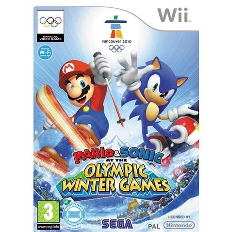 Wii - Mario & Sonic at the Olympic Winter Games (3) Preowned