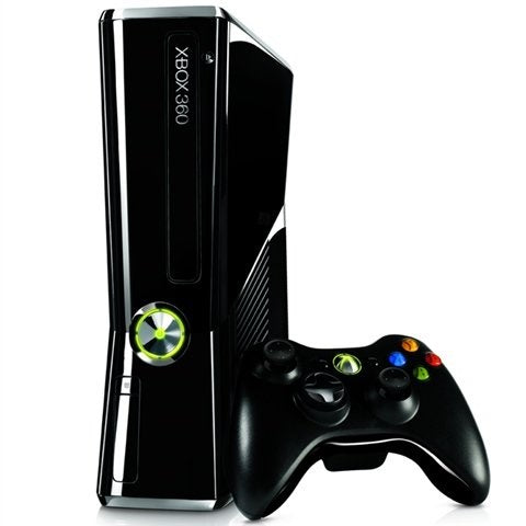 Xbox 360 Slim 500GB Console Black Unboxed Preowned