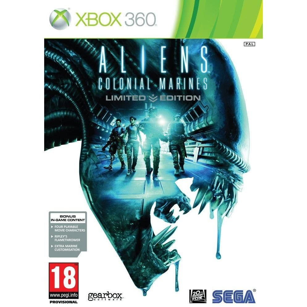 Xbox 360 - Aliens Colonial Marines (18) Preowned