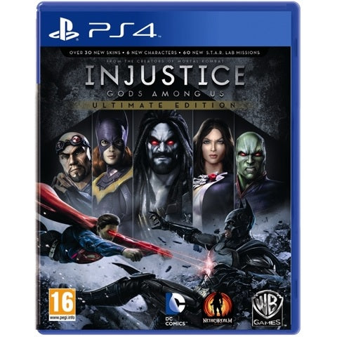 PS4 - Injustice God Among Us Ultimate Edition (16) Preowned