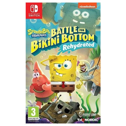 Switch - Spongebob SquarePants: Battle For Bikini Bottom Rehydrated (7) Preowned