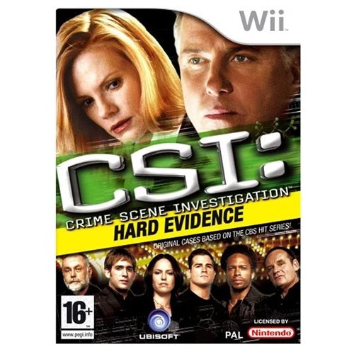 Wii - CSI: Hard Evidence (15) Preowned