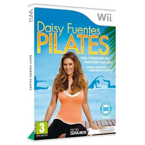 Wii - Daisy Fuentes Pilates (3) Used