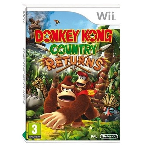 Wii - Donkey Kong: Country Returns (3) Preowned