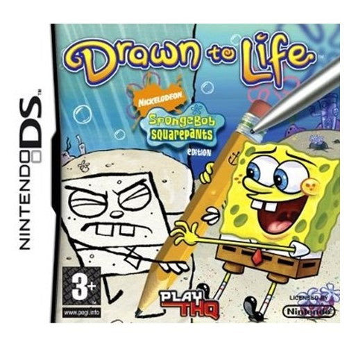 DS - Drawn To Life Spongebob Squarepants (3+) Preowned