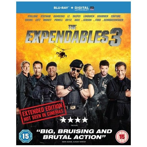 Blu-Ray - The Expendables 3 (15) Preowned