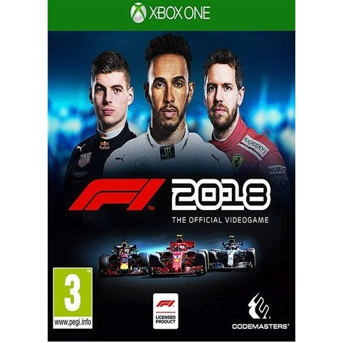 Xbox One - F1 2018 The Official Videogame (3) Preowned