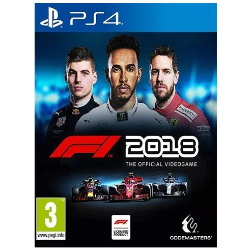 PS4 - F1 2018 The Official Videogame (3) Preowned