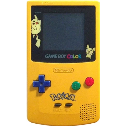 Game Boy Color Yellow Pikachu Limited Edition Unboxed Preowned