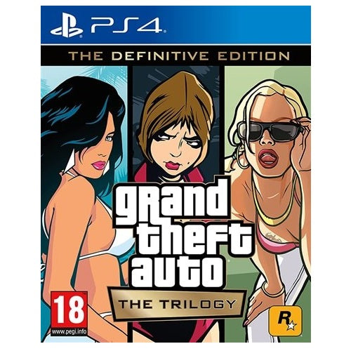 PS4 - Grand Theft Auto The Trilogy The Definitive Edition (18) Preowned