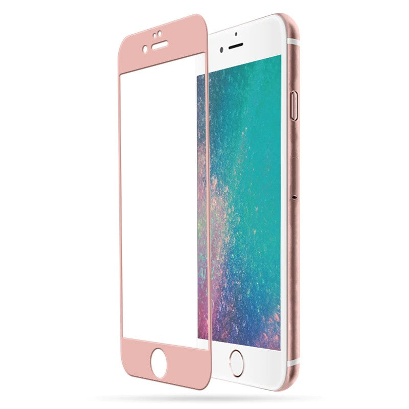 TEMPERED GLASS - IPHONE 7 (ROSE GOLD)