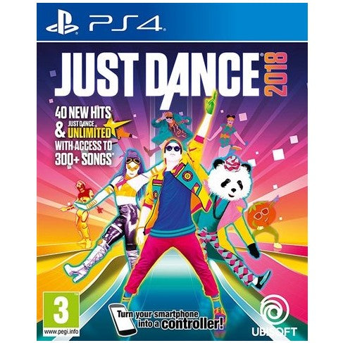 PS4 - Just Dance 2018 (3) Preowned