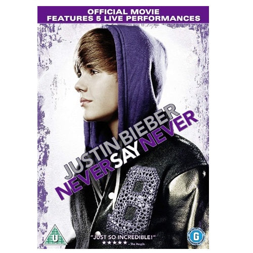 Blu-Ray - Justin Bieber Never Say Never (U) Preowned