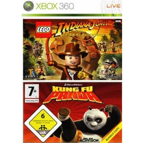 Xbox 360 - Lego: Indiana Jones/Kung Fu Panda (PG) Preowned