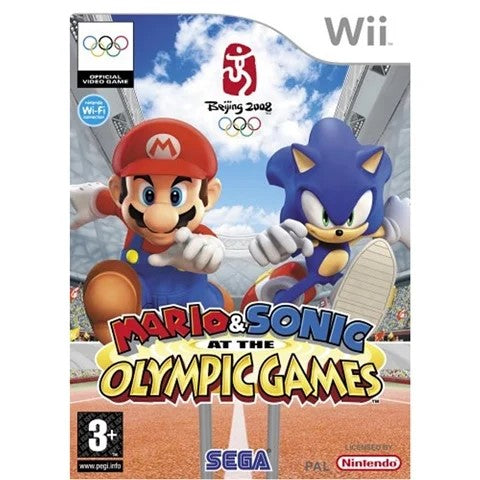 Wii - Mario & Sonic At The Olympic Games Beijing 2008 (3+) Preowned