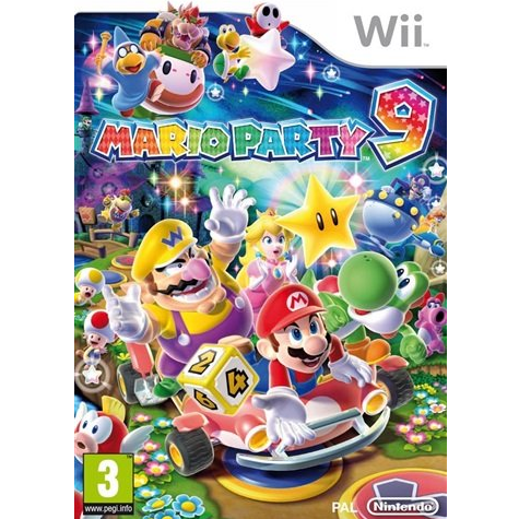 Wii - Mario Party 9 (3) - Preowned