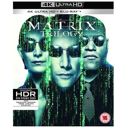 4k Boxset - The Matrix Trilogy (15) Preowned