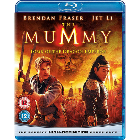 Blu-Ray - The Mummy Tomb Of The Dragon Emperor (12) Preowned