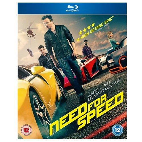 Blu-Ray - Need For Speed (12) Preowned