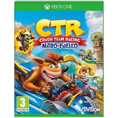 Xbox One - CTR Crash Team Racing Nitro Fueled (3) Preowned