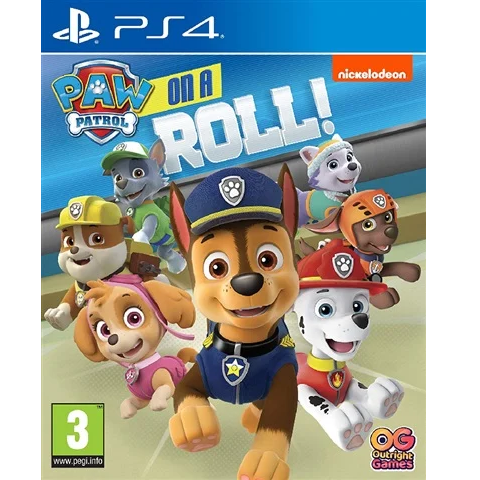 PS4 - Paw Patrol: On A Roll (3) Preowned