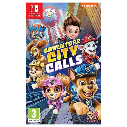 Switch - Paw Patrol The Movie Adventure City Calls (3) Preowned