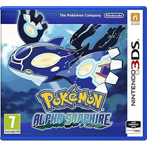 Nintendo 3DS - Pokemon: Alpha Sapphire (7) Preowned
