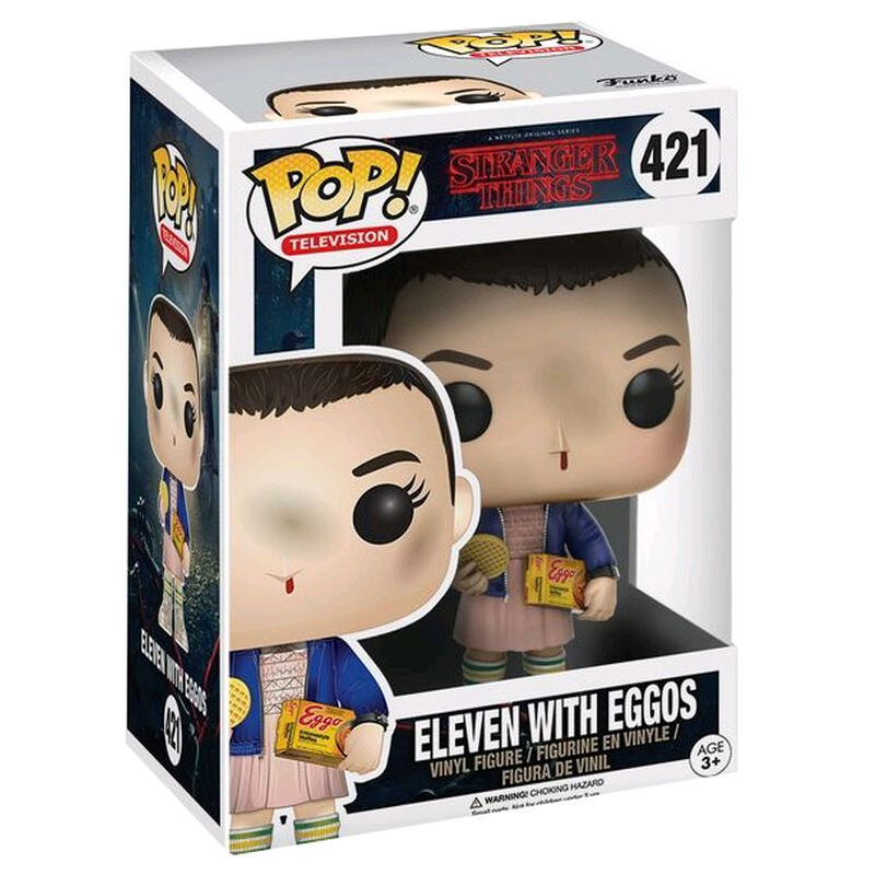 Funko Pop - Stranger Things [421] Eleven With Eggos Preowned