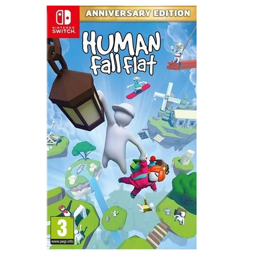 Switch - Human Fall Flat (3) Preowned