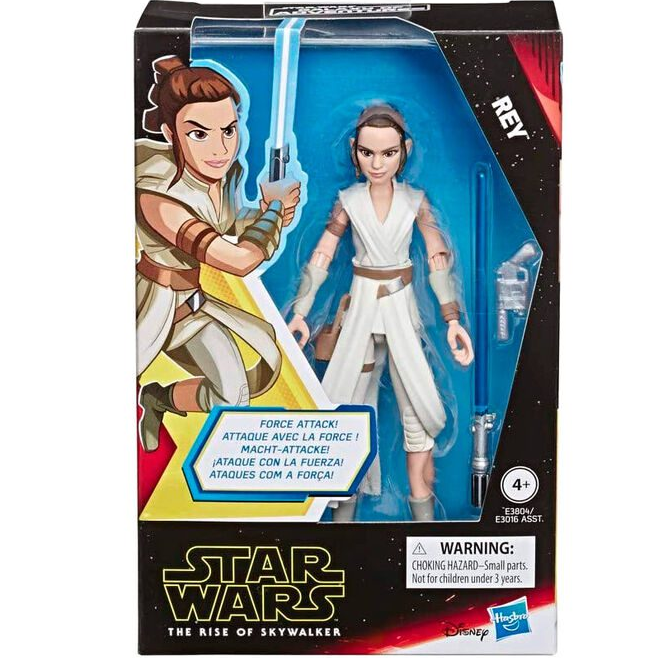 Star Wars Galaxy Of Adventures Rey Preowned