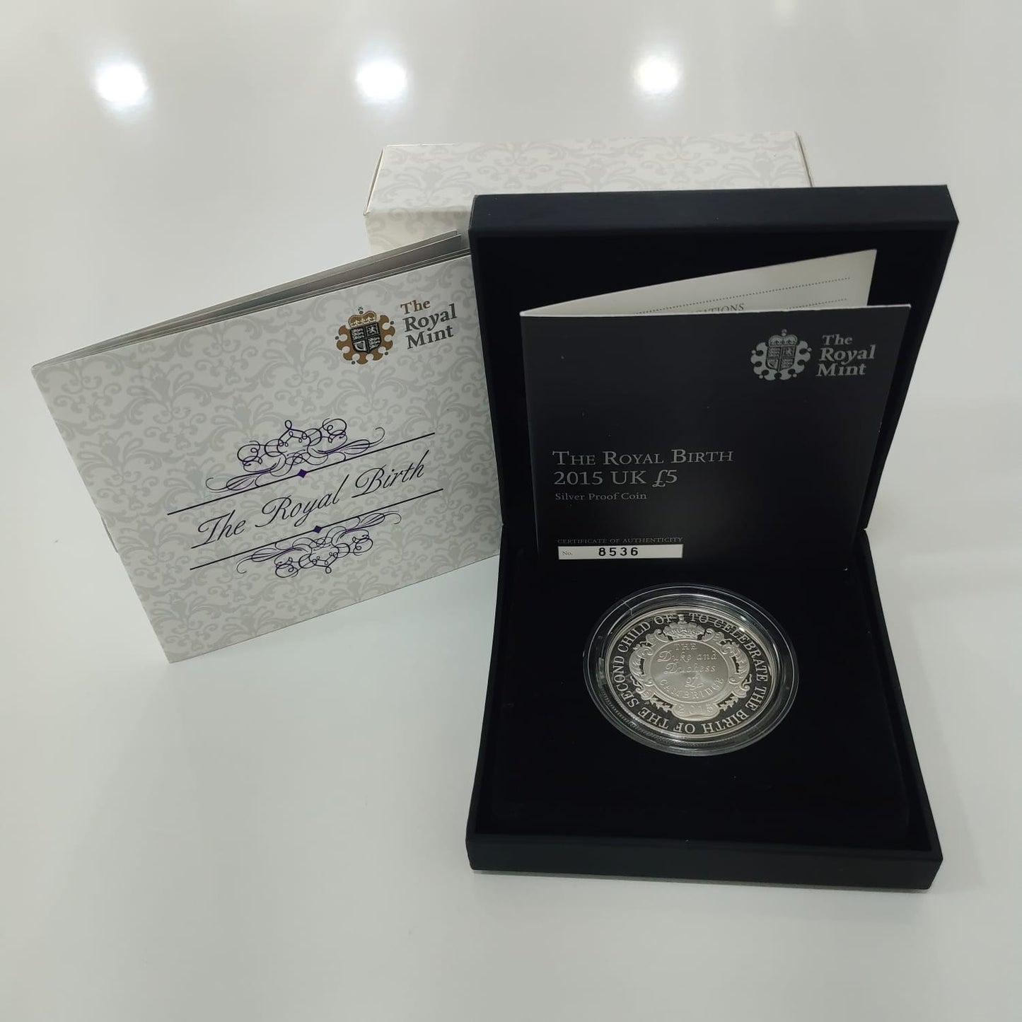 The Royal Birth 2015 United Kingdom £5 Silver Proof Coin