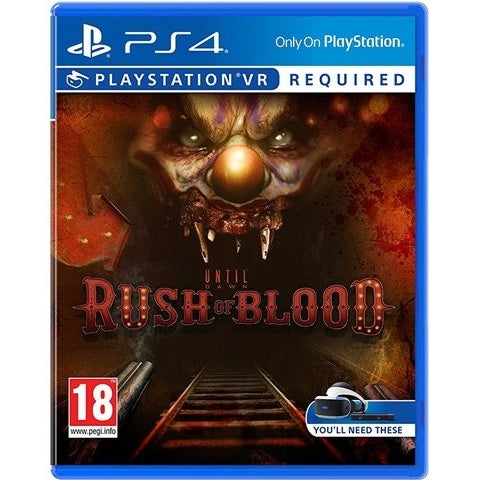 PS4 - Until Dawn: Rush Of Blood (18) Preowned