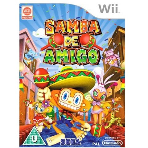 Wii - Samba De Amigo (U) Preowned