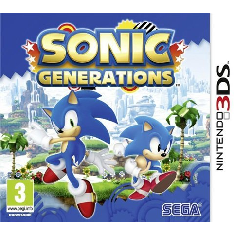 3DS - Sonic Generations (7) Preowned