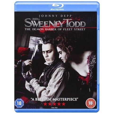 Blu-Ray - Sweeney Todd The Demon Barber Of Fleet Street (18) Preowned