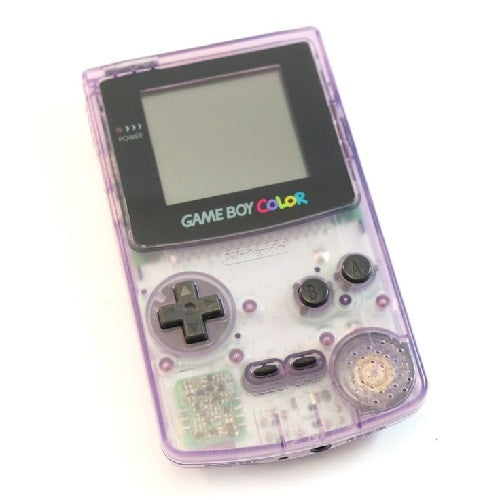 Nintendo Game Boy Colour Clear Purple Unboxed Preowned