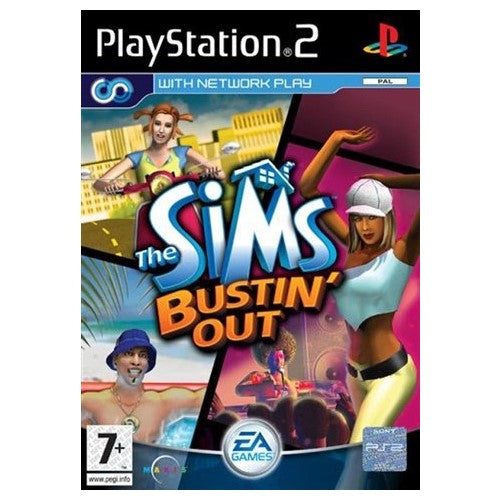 PS2 - The Sims Bustin Out (7+) Preowned